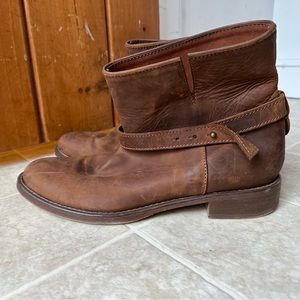 Madewell Leather Ankle Boots
